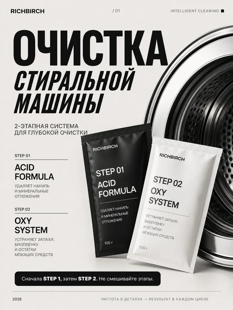 Очиститель Для Стиральных Машин RichBirc